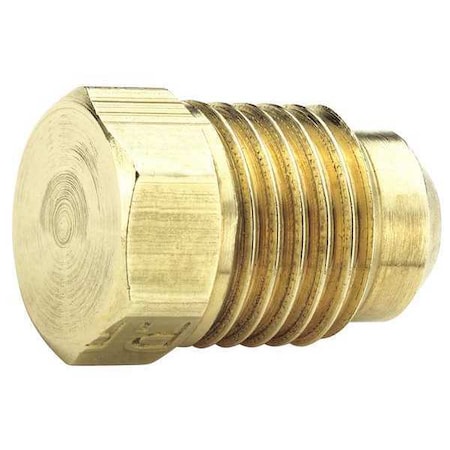 Parker Plug, Brass, Flared 1/4 in, PK10 639F-4