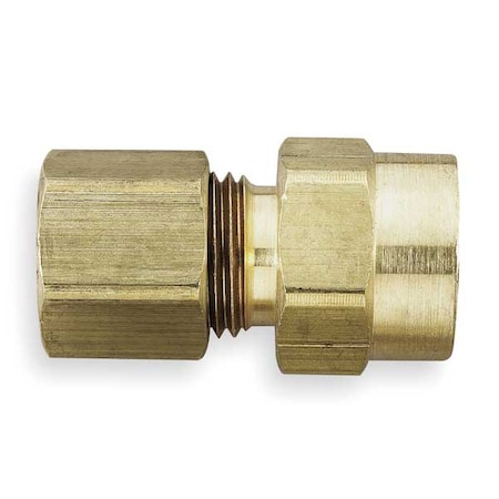Parker 1/4" Compression x FNPT Brass Connector 10PK 66C-4-4
