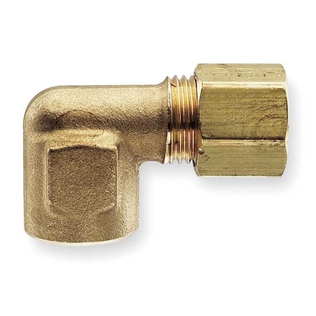 Parker 1/4" Compression x FNPT Brass 90 Degree Elbow 10PK 170C-4-4