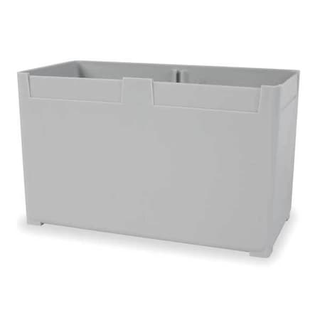 Vidmar Storage Bin, Gray, 6-1/8 In. L, 3 In. W BN3548