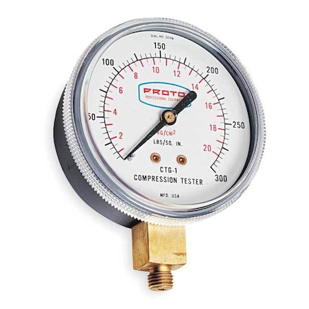 PROTO Compression Gauge, 2 1/2 In, For 4R388 JCTG1