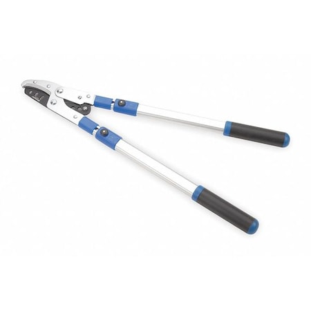 Westward Lopper, Anvil Blade, 1-7/8 in Cut Cap, High Carbon Steel 3 in L Blade, Aluminum Handle, Rubber Grip 2RDL8