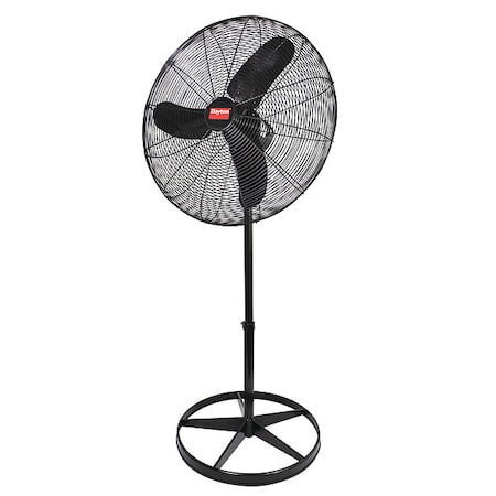 DAYTON Light-Duty Quiet-Design Industrial Fan 30" Oscillating, 115VAC, 3450/6090/7450 CFM 2RDZ7