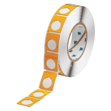 Brady Label, Yellow, Labels/Roll: 500 THTEP-167-593-.5YL