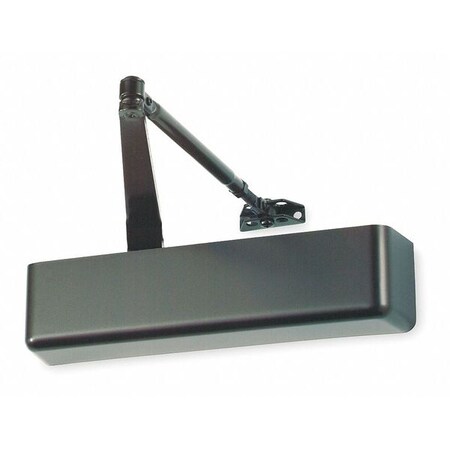 Falcon Hydraulic Falcon SC81 Door Closer Standard Duty Interior, Dark Bronze SC81 FULL RW/PA DKBRZ