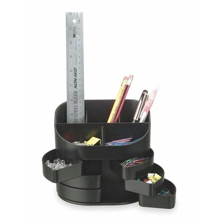 Officemate Supply Organizer, Blk, Plastic 22822