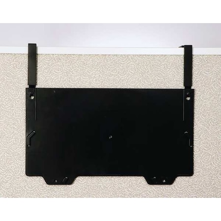 Officemate Wall File Back Plate/Hangers, Black 21729