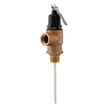 Cash Acme T and P Relief Valve, MNPT x FNPT 16934-0150