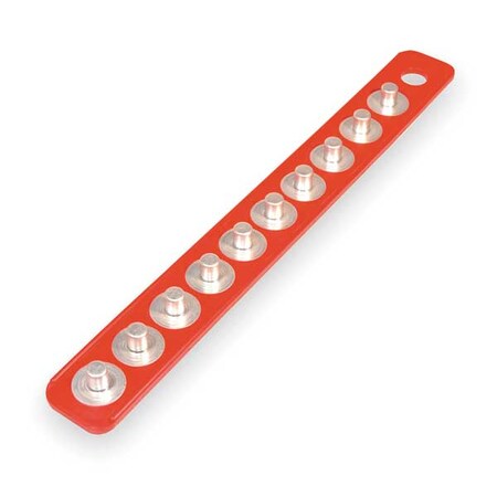 Magclip Magnetic Socket Holder Strip, 1/2 In Size 72403