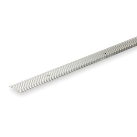 Zoro Select Seam Binder, 1-1/4 x 96 In, Fluted, Silver 2RRV4