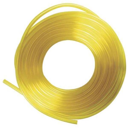ZORO SELECT PVC Tubing, Fuel And Lubricant, 3/8 In OD 1512-250375-100