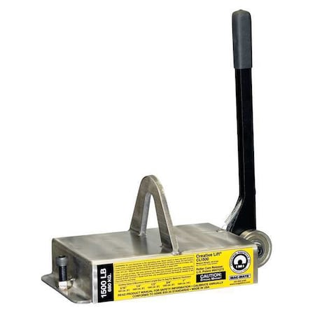 Mag-Mate Lifting Magnet, 400 lb Cap, 7-3/4 In OAL CL0400
