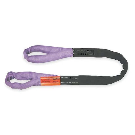 Lift-All Round Sling, Eye and Eye, 4 ft., 2600 lb. EE30X4