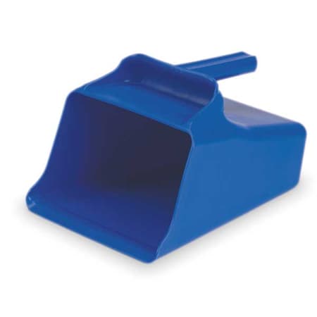 Remco Mega Hand Scoop, Poly, 128 Oz, Blue 65503