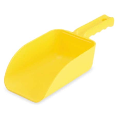 Remco Small Hand Scoop, Poly, 32 Oz, Yellow 64006