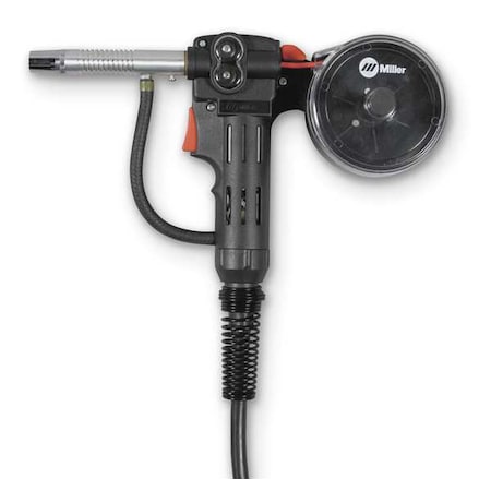 Miller Electric Spool Gun, 135 Amps, For 1TKC4, 1TKC5, 2RUA2 300371