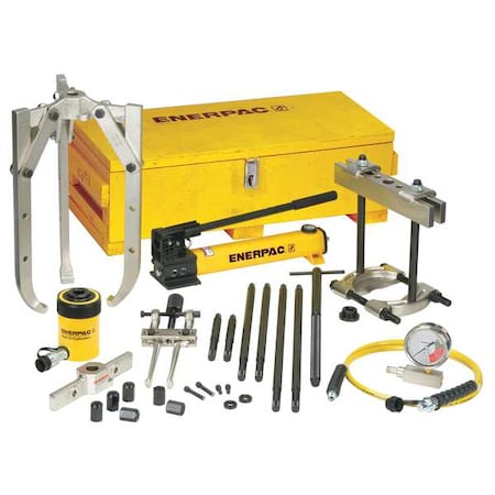 Enerpac BHP2751G, 24 Ton, Hydraulic Master Puller Set with Hand Pump BHP2751G
