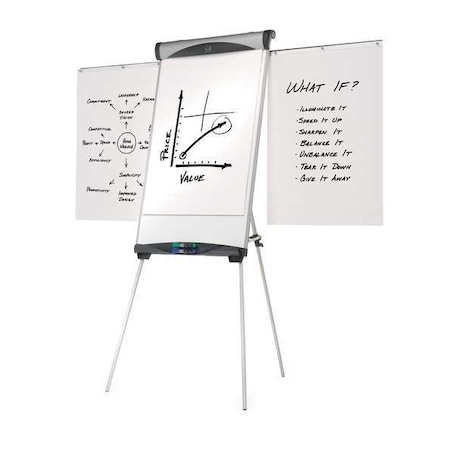 Quartet Dry Erase Board, Easel Mounted, 39"x27" EU500E