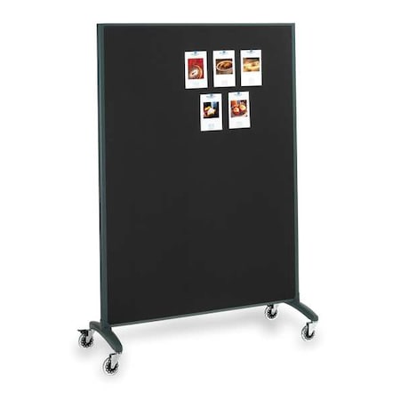 Quartet Divider Panel, Dry-Erase/Fabric, 72x36 In 6630MB