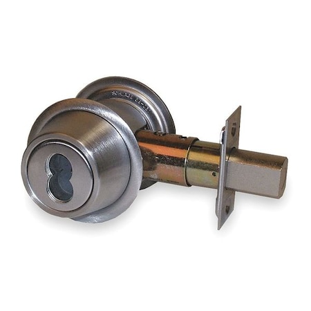 Falcon Deadbolt, HD, Satin Chrome, SFIC Not Incl. D131B 626