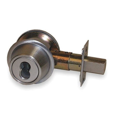 Falcon Deadbolt, HD, Satin Chrome, SFIC Not Incl. D141B 626