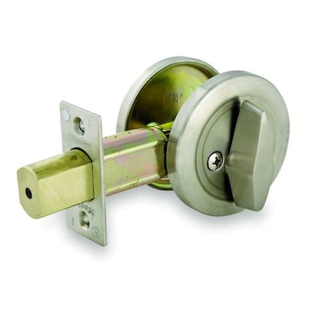 Master Lock Deadbolt, HD, Satin Chrome DSC0532D34ULD