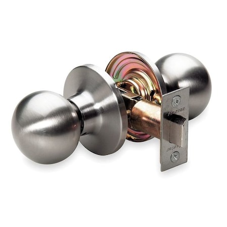 Master Lock Knob Lockset, Mechanical, Passage, Grd. 3, Series: BAO BAO0415/T6P