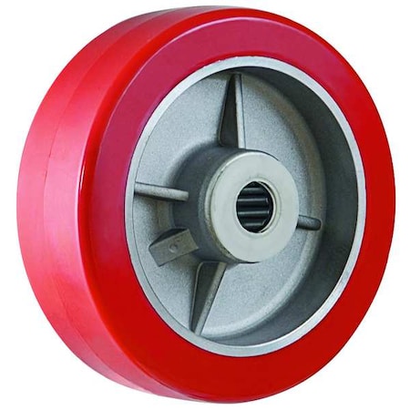 ZORO SELECT Caster Wheel, 1050 lb., 5 D x 2 In. 2RZD7