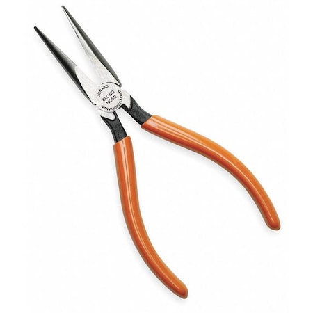 Jonard Tools Long Nose Plier, 6-5/8", Serrated BLONGNOSE