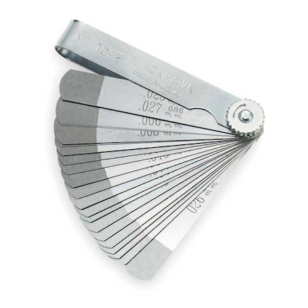 Blackhawk By Proto Go-No-Go Feeler Gauge, 22 Blades MT-1022