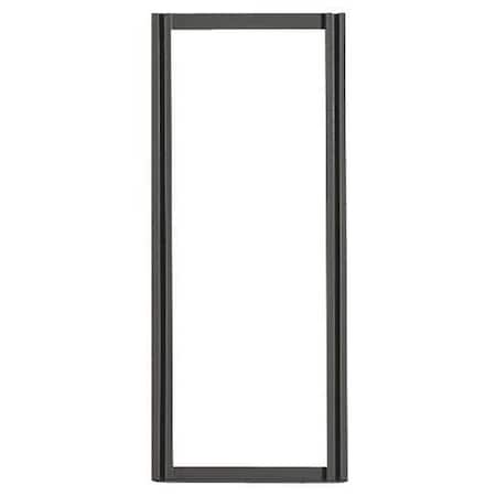 Quantum Storage Systems Tip Out Bin, Wall Frame, W24 In, H24 In, Blk QTF24