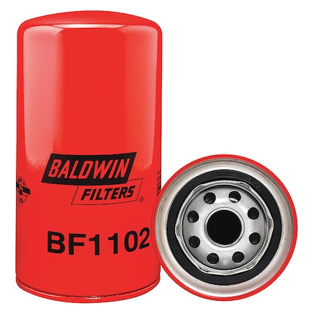 Baldwin Filters Fuel Filter, 7-3/16 x 3-11/16 x 7-3/16 In BF1102