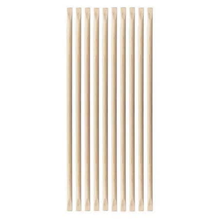 Jonard Tools Orange Sticks Modified, Flat, PK10 S-389M/10