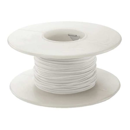 Ok Industries Spooled Wrapping Wire, 30 AWG, White, Kynar(R) KSW, 100 ft KSW30W-0100