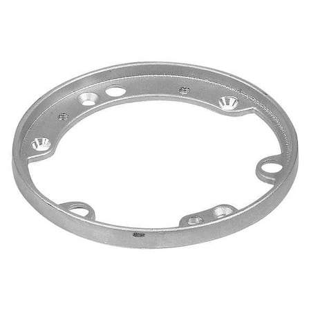 Steel City Floor Box Ring, 1 Gang, Aluminum 68PFLAL