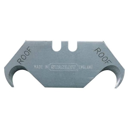 Stanley 2-Ended Hook Utility Blade, W, PK5 11-939