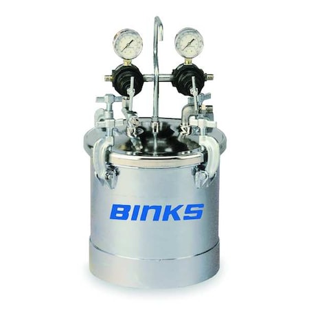 BINKS Pressure Tank, 2.8 G 83C-220