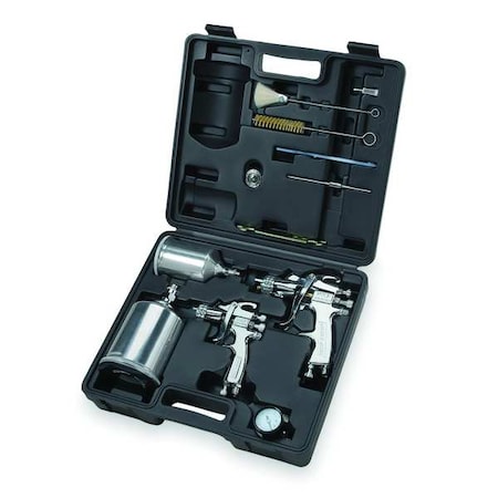 Binks HVLP Spray Gun Kit, Gravity 98-3170