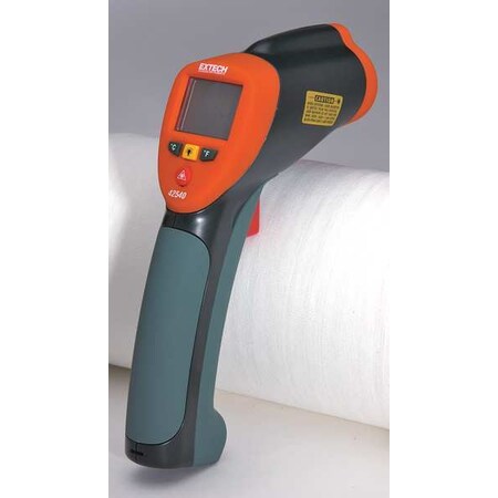 Extech Infrared Thermometer, Backlit LCD, -58 Degrees to 1400 Degrees F ...