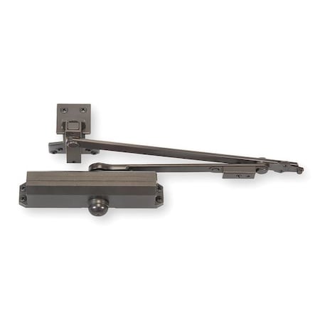 Norton Door Controls Manual, Hydraulic, Norton 1600, Door Closer, Heavy Duty Interior and Exterior, Dark Bronze UNI1601H X 690