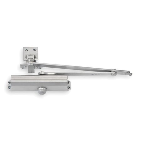 Norton Door Controls Manual, Hydraulic, Norton 1600, Door Closer, Heavy Duty Interior and Exterior, Gray UNI1601 x 689