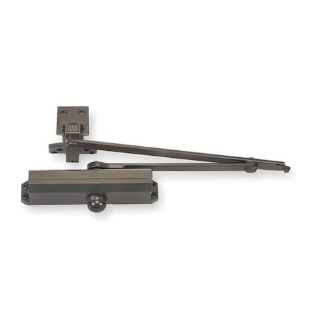 Norton Door Controls Manual, Hydraulic, Norton 1600, Door Closer, Heavy Duty Interior and Exterior, Dark Bronze UNI1601 x 690