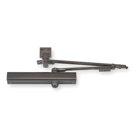 Norton Door Controls Manual, Hydraulic, Norton 8000, Door Closer, Heavy Duty Interior and Exterior, Dark Bronze UNI8301H X 690