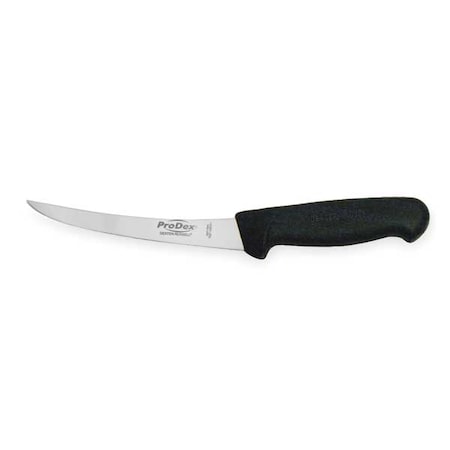 DEXTER RUSSELL Boning Knife, Stiff, 6 In, NSF, Black Dot 27043