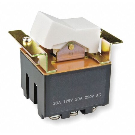 Nkk Rocker Switch, 3PDT, 9 Connections SW3833/U