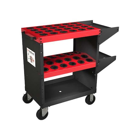 Huot CNC ToolScoot, 40 Taper, Black, Steel 13940