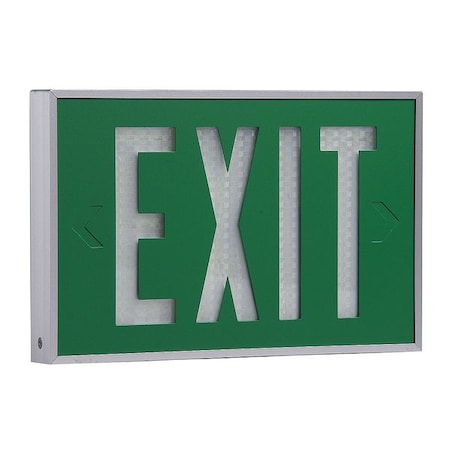 Isolite Self-Luminous Exit Sign, 1 Face(s), Tritium, Universal Mount 2040-01-10-G