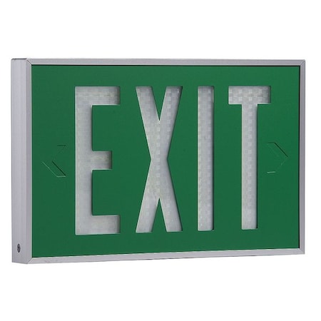 Isolite Self-Luminous Exit Sign, 2 Face(s), Tritium, Universal Mount 2040-07-10-G