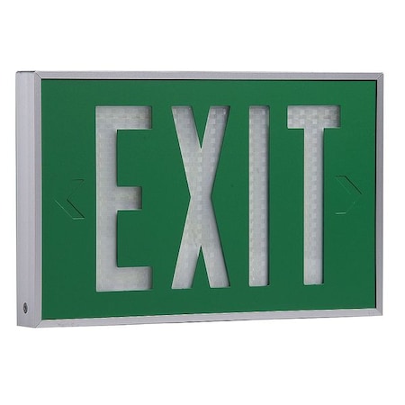 Isolite Self-Luminous Exit Sign, 2 Face(s), Tritium, Universal Mount 2040-07-20-G