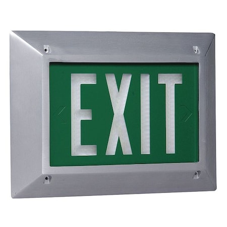 Isolite Self-Luminous Exit Sign, 1 Face(s), Tritium, Flush Only Mount 2040-70-20-G
